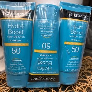 Neutrogena Hydro Boost Gel SPF 50 Trio Pack